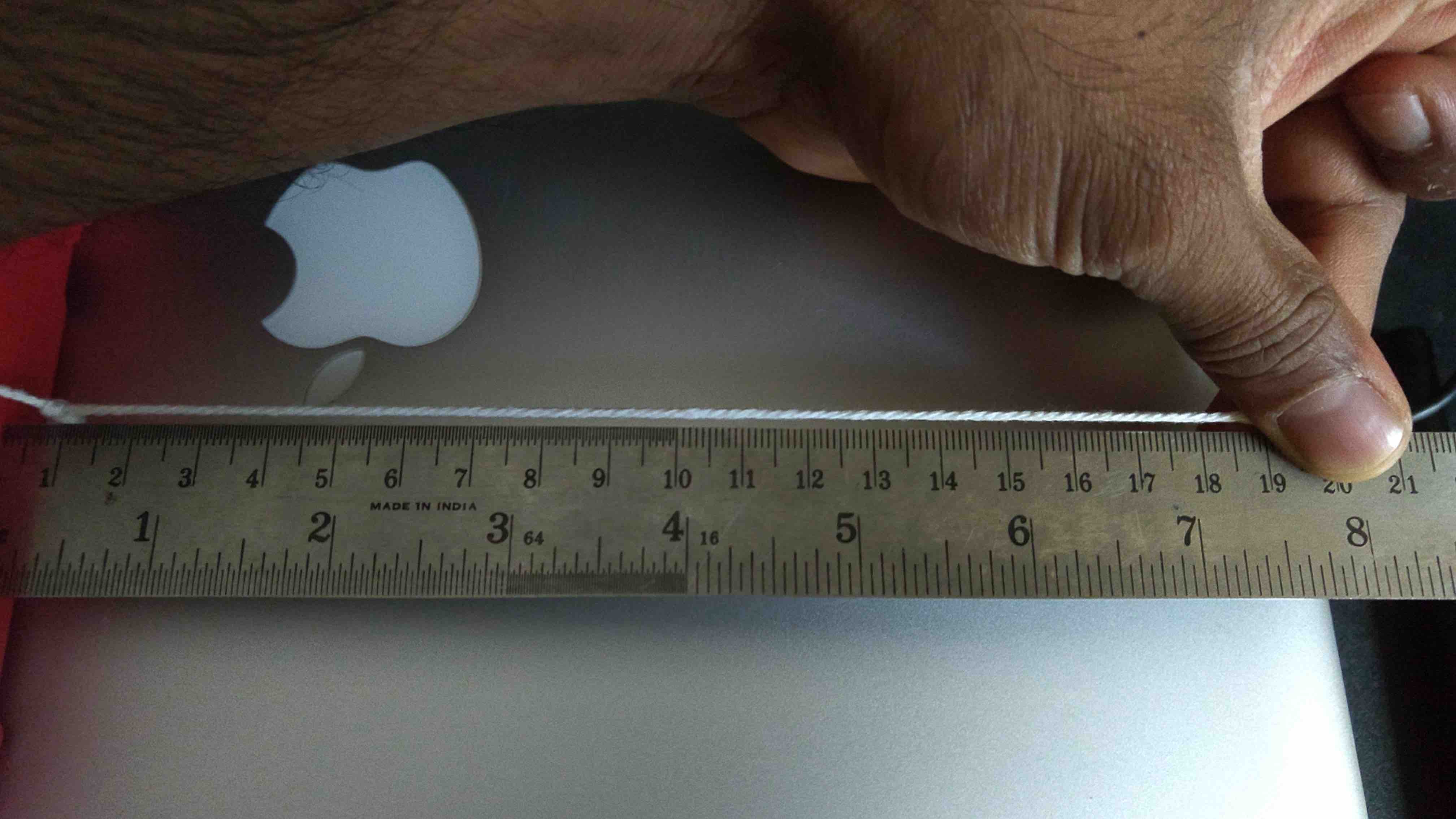 measure the string length